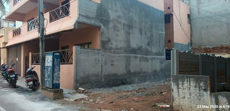 693 sqft site for sale in Mathikere